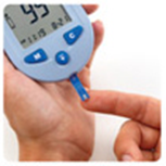 microdot® Blood Glucose Monitor adding blood sample